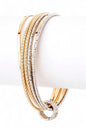 Infinity Loop Mix Tone Bangle Set Shop Style & More | Fresh Looks, Everyday Deals & Free Shipping