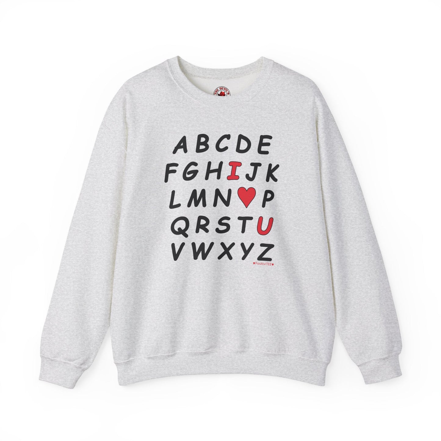 ABC I Love You Crewneck Sweatshirt The Devil's Pickle