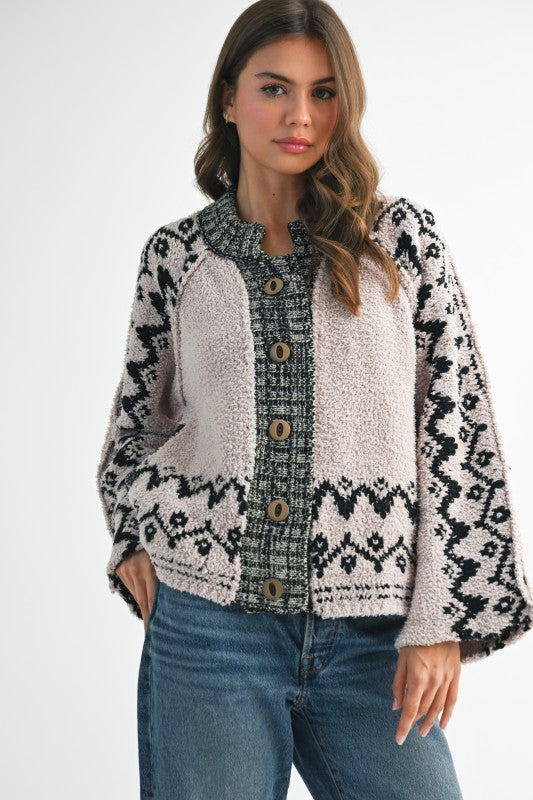 Boho Knit Button-Front Cardigan Shop Style & More | Fresh Looks, Everyday Deals & Free Shipping