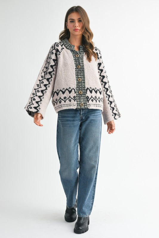 Boho Knit Button-Front Cardigan Shop Style & More | Fresh Looks, Everyday Deals & Free Shipping