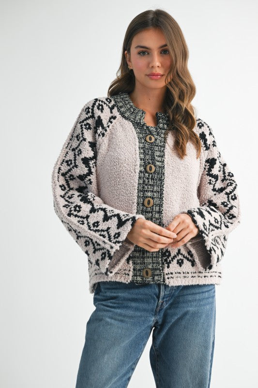 Boho Knit Button-Front Cardigan Shop Style & More | Fresh Looks, Everyday Deals & Free Shipping