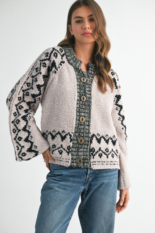 Boho Knit Button-Front Cardigan Shop Style & More | Fresh Looks, Everyday Deals & Free Shipping