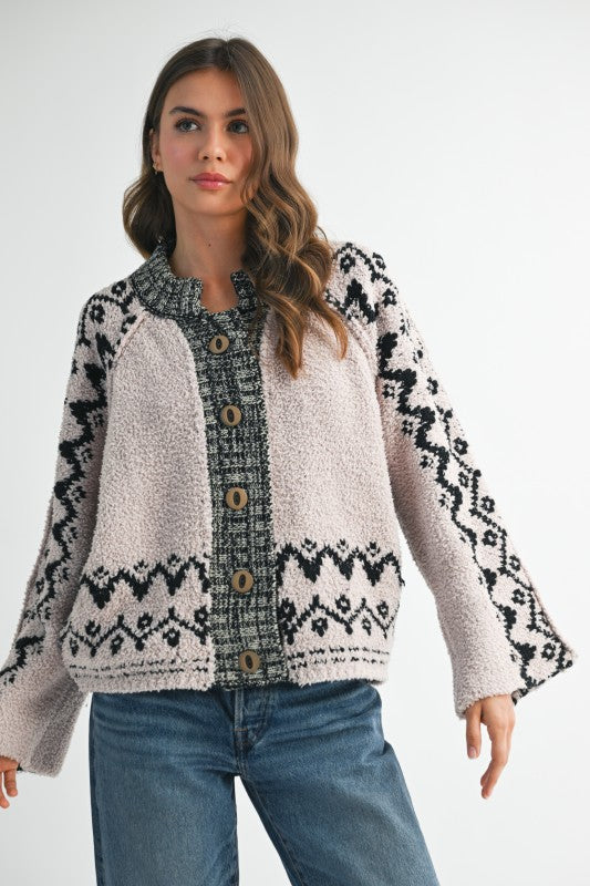Boho Knit Button-Front Cardigan Shop Style & More | Fresh Looks, Everyday Deals & Free Shipping