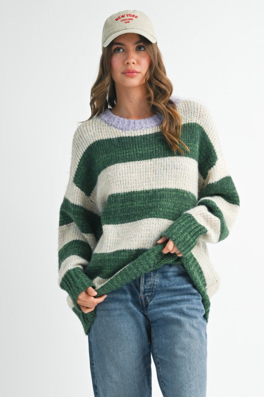 Oversized Striped Sweater Shop Style & More | Fresh Looks, Everyday Deals & Free Shipping