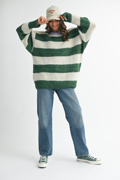 Oversized Striped Sweater Shop Style & More | Fresh Looks, Everyday Deals & Free Shipping
