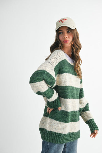Oversized Striped Sweater Shop Style & More | Fresh Looks, Everyday Deals & Free Shipping