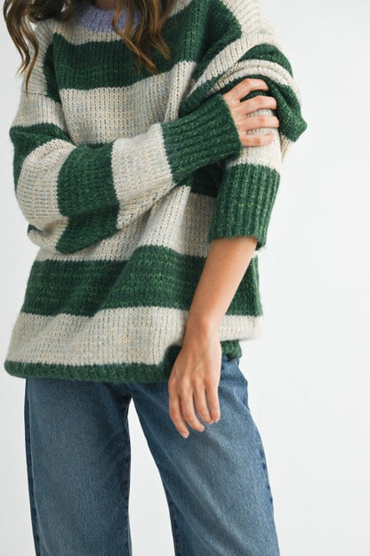 Oversized Striped Sweater Shop Style & More | Fresh Looks, Everyday Deals & Free Shipping