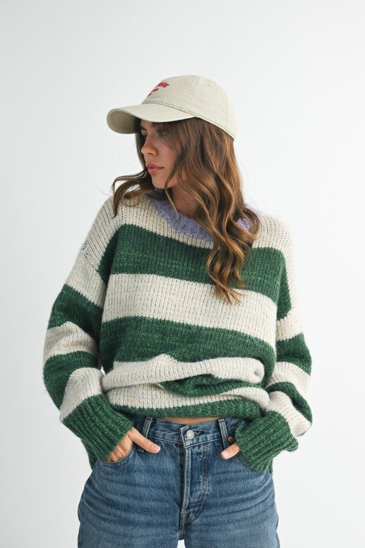 Oversized Striped Sweater Shop Style & More | Fresh Looks, Everyday Deals & Free Shipping