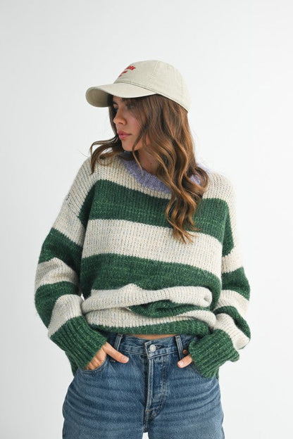 Oversized Striped Sweater Shop Style & More | Fresh Looks, Everyday Deals & Free Shipping