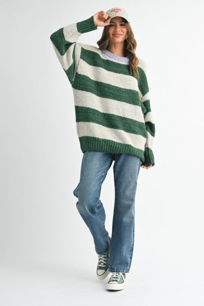 Oversized Striped Sweater Shop Style & More | Fresh Looks, Everyday Deals & Free Shipping