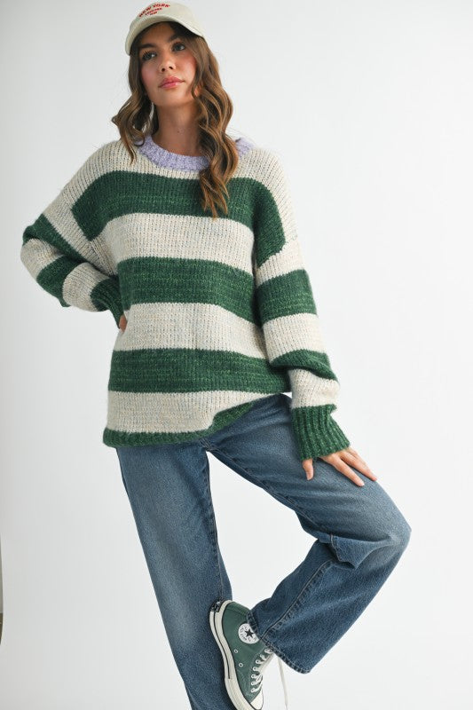 Oversized Striped Sweater Shop Style & More | Fresh Looks, Everyday Deals & Free Shipping