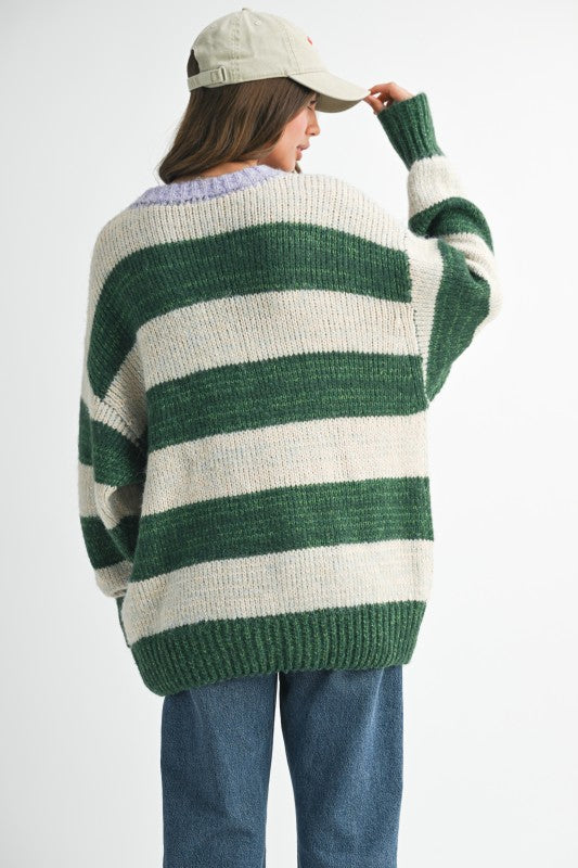 Oversized Striped Sweater Shop Style & More | Fresh Looks, Everyday Deals & Free Shipping