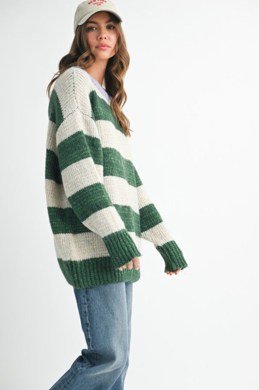 Oversized Striped Sweater Shop Style & More | Fresh Looks, Everyday Deals & Free Shipping