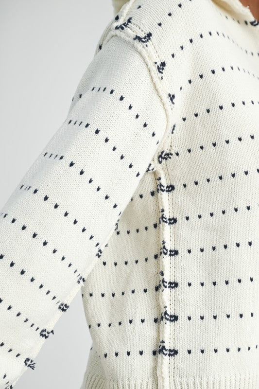 Dot Knit Pullover Sweater Shop Style & More | Fresh Looks, Everyday Deals & Free Shipping