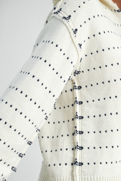 Dot Knit Pullover Sweater Shop Style & More | Fresh Looks, Everyday Deals & Free Shipping