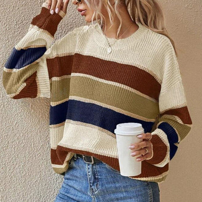 Women’s Striped Sweater FitiqueFit