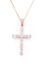 CZ Cross Pendant Necklace Shop Style & More | Fresh Looks, Everyday Deals & Free Shipping