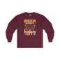 Beer Makes Me Happy Long Sleeve Tee The Devil's Pickle