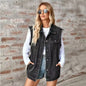Sleeveless Denim Jacket See size chart under “more details” The Fashion Celestial