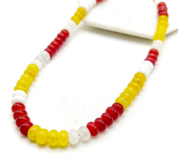 KC Chiefs Beaded Stone Necklace NFL Kansas City Shop Style & More | Fresh Looks, Everyday Deals & Free Shipping