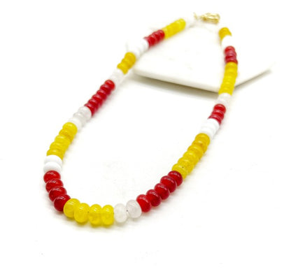 KC Chiefs Beaded Stone Necklace NFL Kansas City Shop Style & More | Fresh Looks, Everyday Deals & Free Shipping