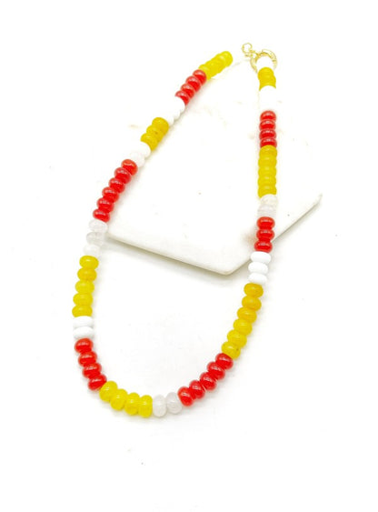 KC Chiefs Beaded Stone Necklace NFL Kansas City Shop Style & More | Fresh Looks, Everyday Deals & Free Shipping