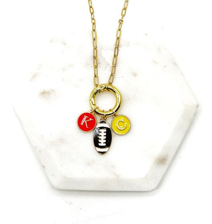 Chiefs Charm Enamel Kansas City Necklace KC Shop Style & More | Fresh Looks, Everyday Deals & Free Shipping