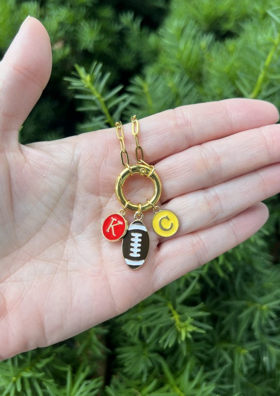 Chiefs Charm Enamel Kansas City Necklace KC Shop Style & More | Fresh Looks, Everyday Deals & Free Shipping