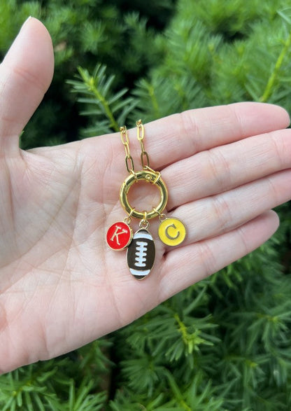 Chiefs Charm Enamel Kansas City Necklace KC Shop Style & More | Fresh Looks, Everyday Deals & Free Shipping