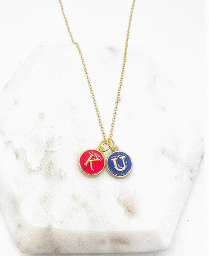 KU Kansas University Jayhawks Charm Necklace Shop Style & More | Fresh Looks, Everyday Deals & Free Shipping