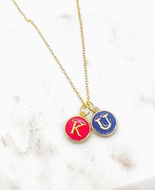KU Kansas University Jayhawks Charm Necklace Shop Style & More | Fresh Looks, Everyday Deals & Free Shipping
