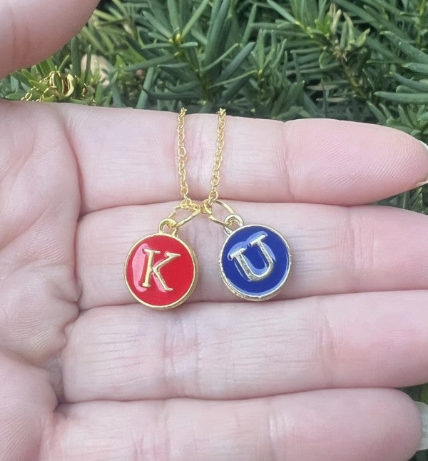 KU Kansas University Jayhawks Charm Necklace Shop Style & More | Fresh Looks, Everyday Deals & Free Shipping