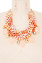 Braided Beads Statement Bib Necklace Set Shop Style & More | Fresh Looks, Everyday Deals & Free Shipping