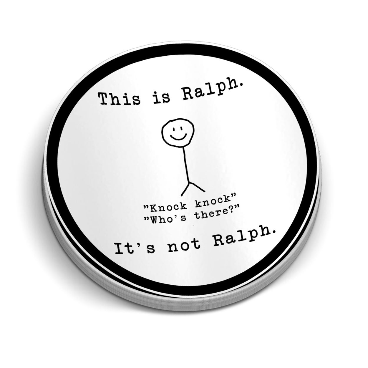 Ralph - Hard Hat Decal Armed American Supply