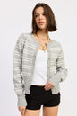 BUTTON DOWN STRIPED CARDIGAN Shop Style & More | Fresh Looks, Everyday Deals & Free Shipping
