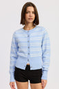 BUTTON DOWN STRIPED CARDIGAN Shop Style & More | Fresh Looks, Everyday Deals & Free Shipping