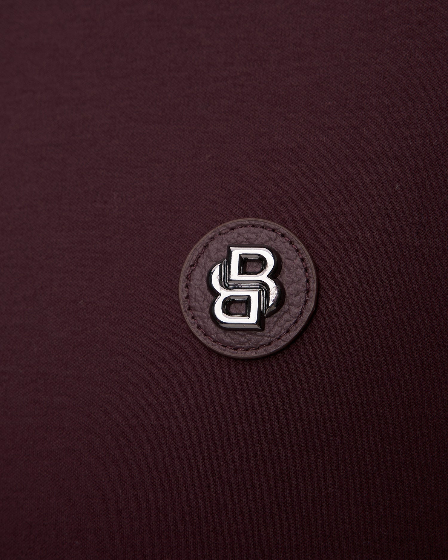 Boss Double Monogram Polo - Burgundy Denim Exchange
