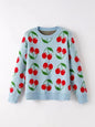 Cherry Pattern Knit Sweater Shop Style & More | Fresh Looks, Everyday Deals & Free Shipping