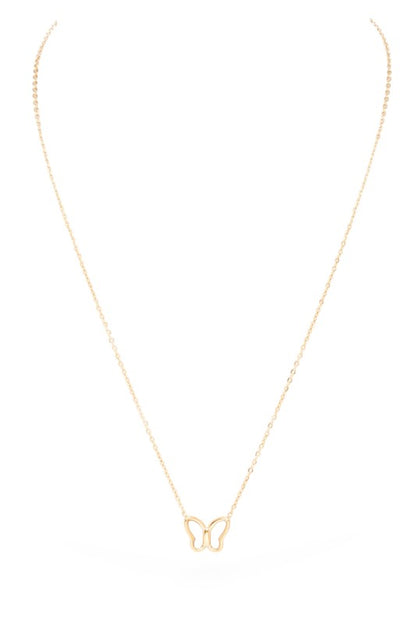 MOP Petite Butterfly Pendant Necklace Shop Style & More | Fresh Looks, Everyday Deals & Free Shipping