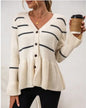 Striped Ribbed Cardigan Shop Style & More | Fresh Looks, Everyday Deals & Free Shipping