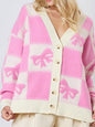 Drop Shoulder Color Block Oversized Cardigan Shop Style & More | Fresh Looks, Everyday Deals & Free Shipping