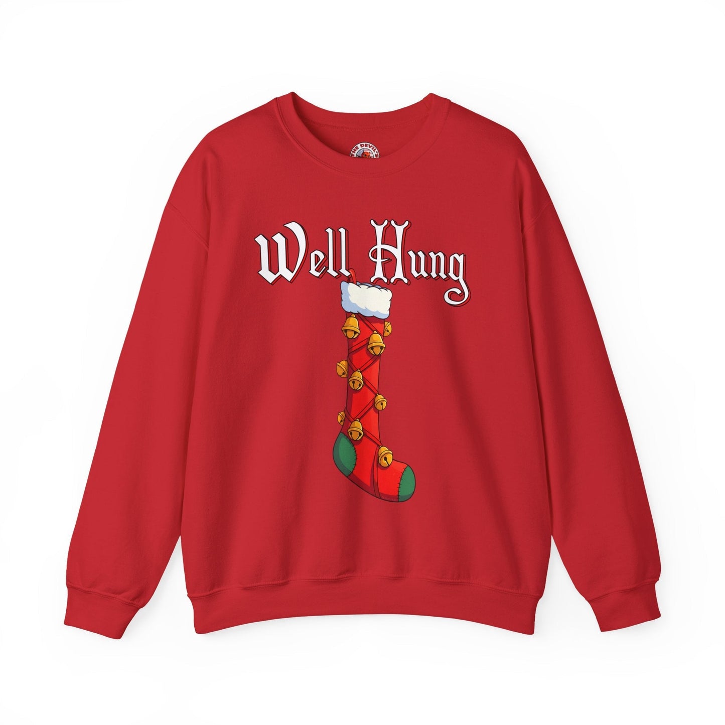 Well Hung Crewneck Sweatshirt The Devil's Pickle