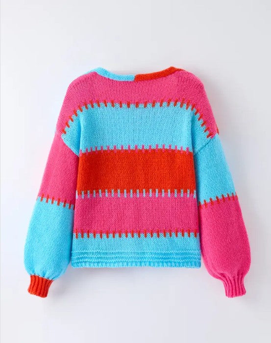 Women's Color-Block  Knit Cardigan Shop Style & More | Fresh Looks, Everyday Deals & Free Shipping