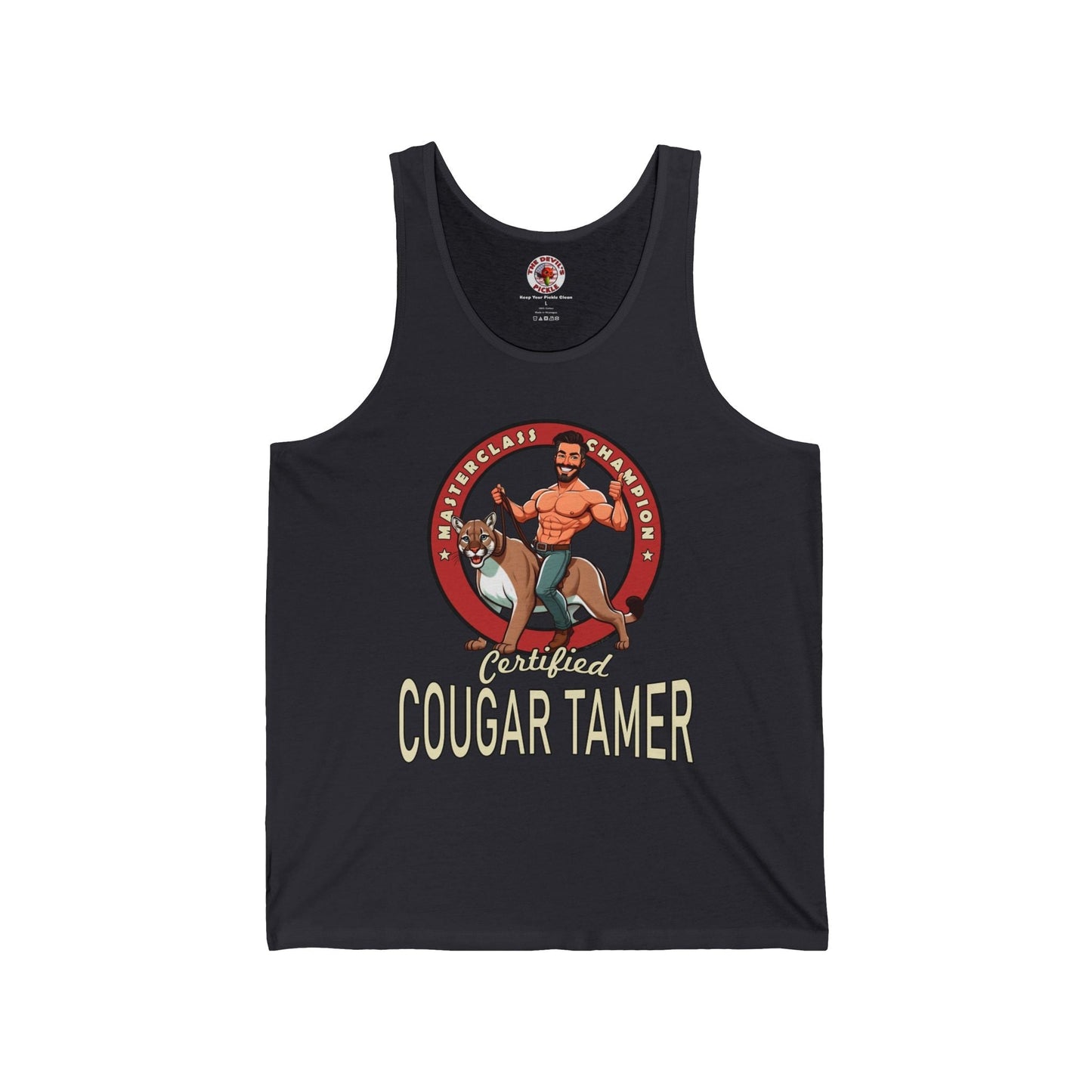 Certified Cougar Tamer Tank Top The Devil's Pickle