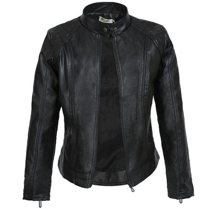 Black Leather Motorcycle Jacket | Stylish and Warm for Bikers & Nightlife Country in My Heart