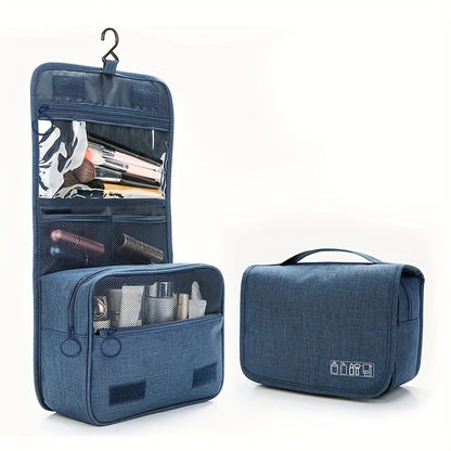 [Large Makeup Organizer] Durable Polyester Large Capacity Makeup Organizer Bag | Travel & Business, Wet & Dry Separation, Multiple Compartments for Cosmetics, Toiletries, And Accessories NovaCart