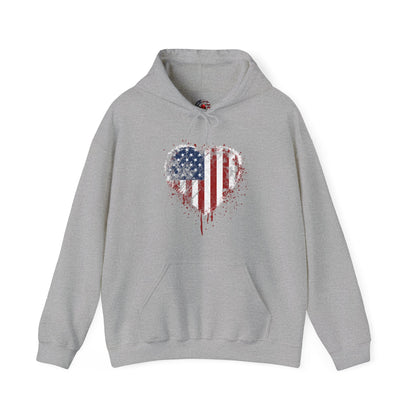 American Heart Hooded Sweatshirt The Devil's Pickle