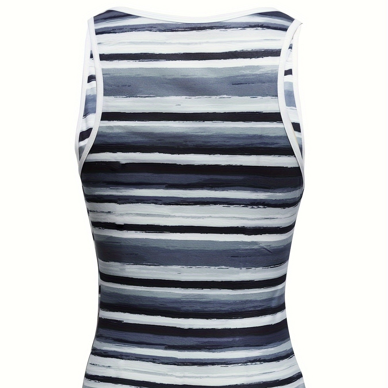 Women’s V‑Neck Striped Camisole Vest FitiqueFit