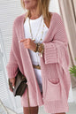 Oversized Fold Over Sleeve Open Front Cardigan Shop Style & More | Fresh Looks, Everyday Deals & Free Shipping