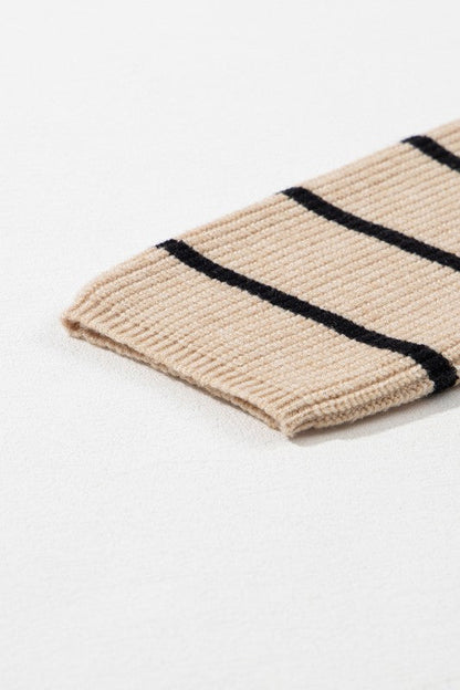 Stripe Shawl Neckline Open Cardigan with Pockets Shop Style & More | Fresh Looks, Everyday Deals & Free Shipping